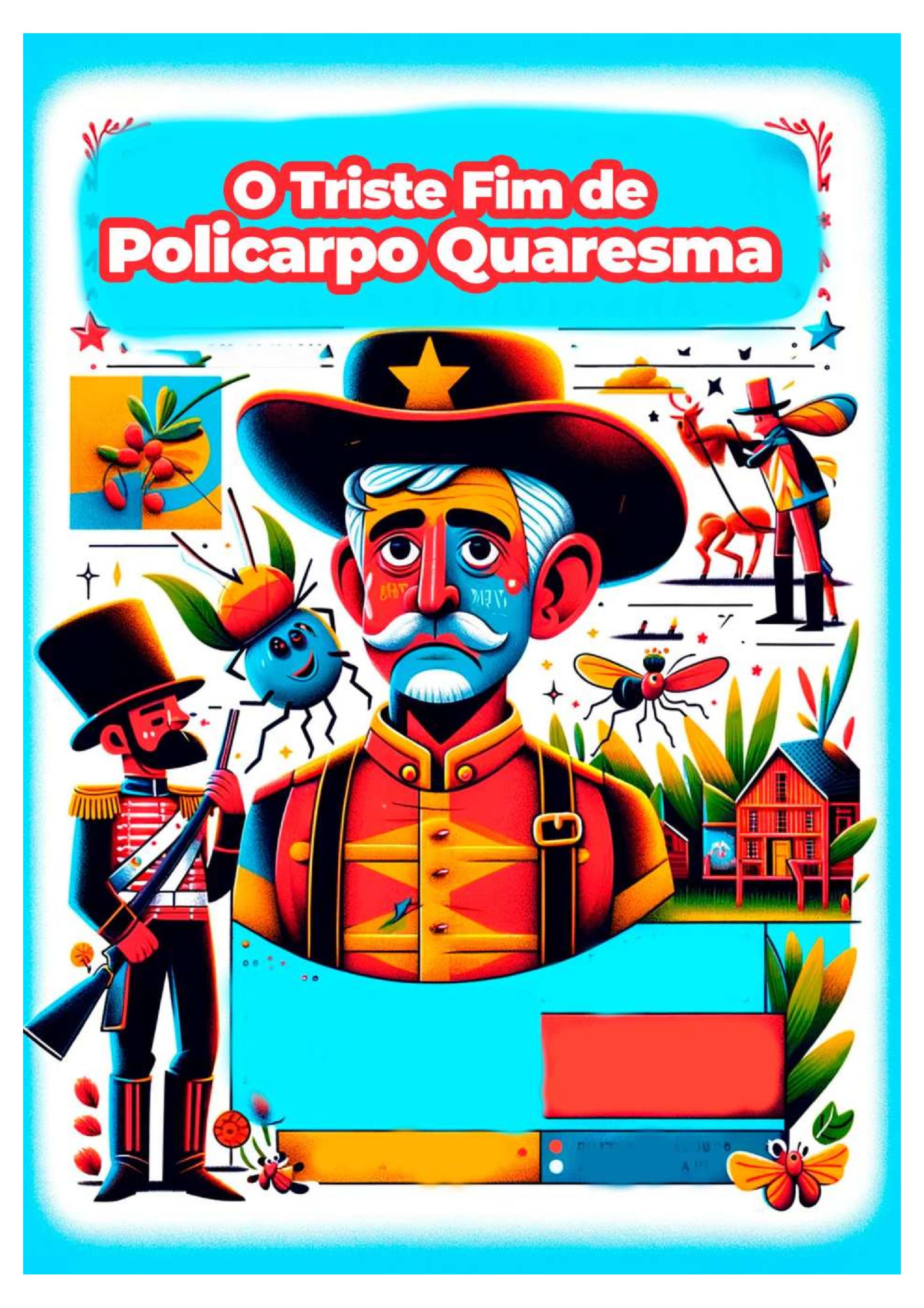 Capa de O Triste Fim de Policarpo Quaresma