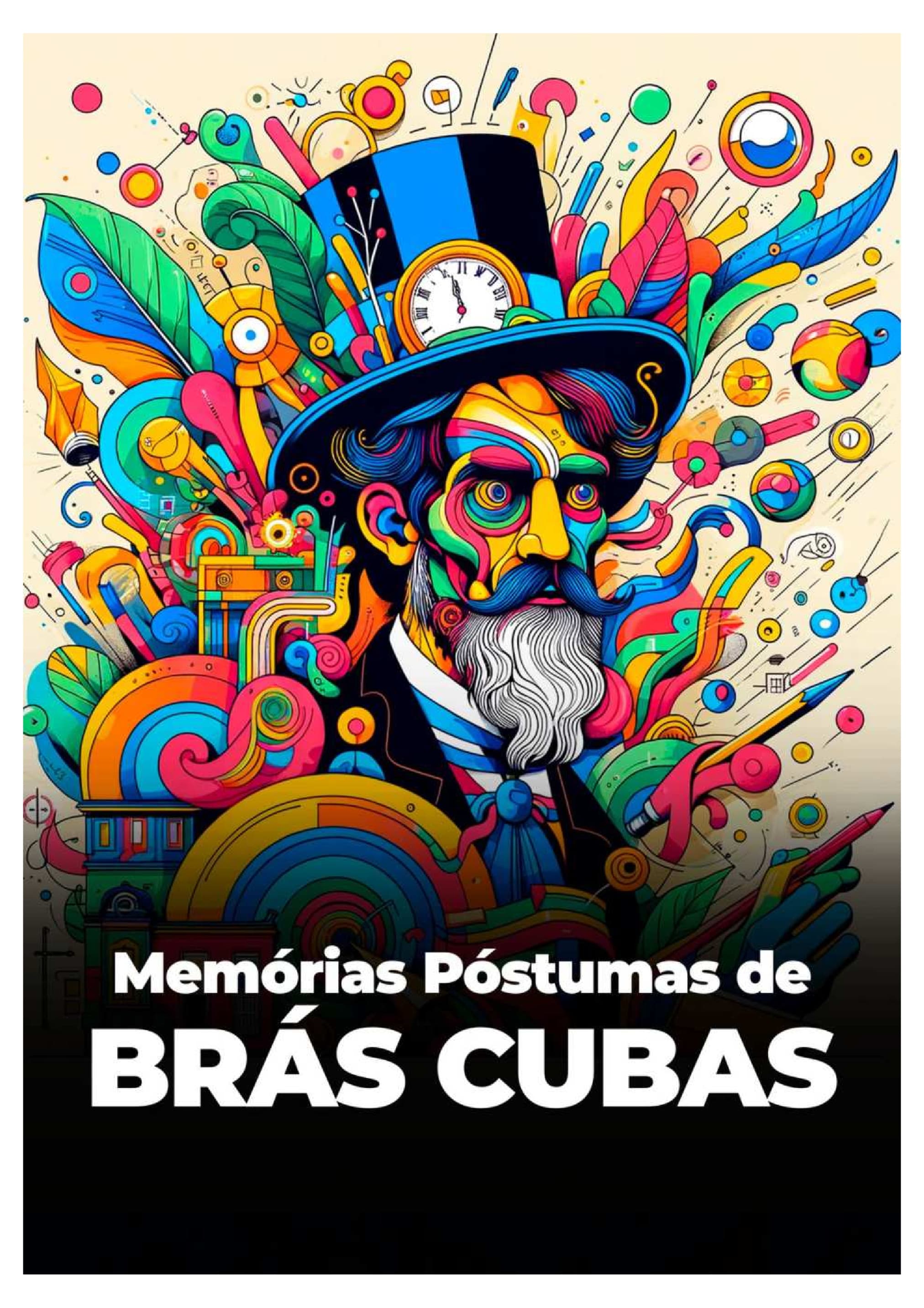 Capa de Memórias Póstumas de Brás Cubas