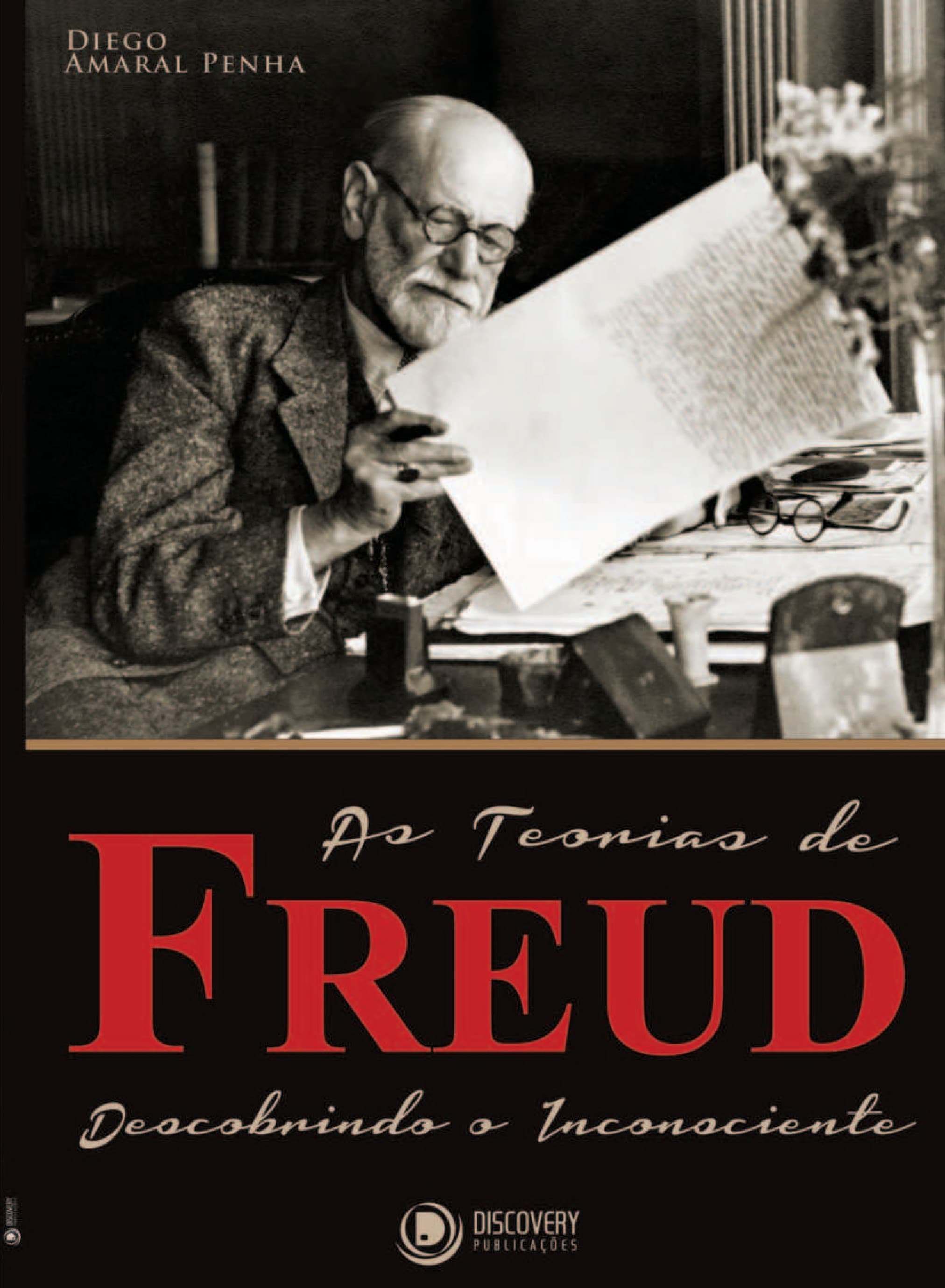 Capa de As Teorias de Freud